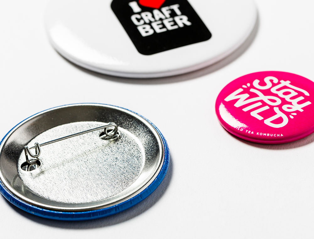 Print Buttons - Custom Button Pins